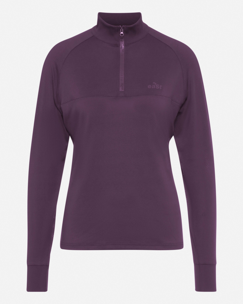 eaSt Mesh Shirt - aubergine 