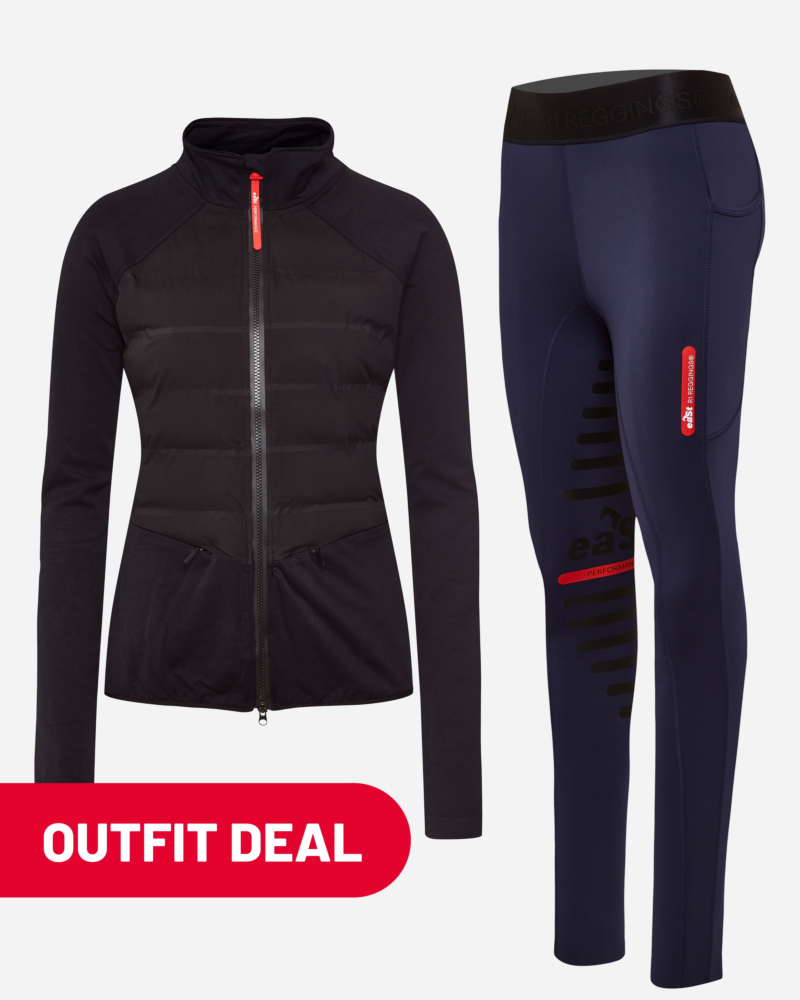 Outfit: REGGINGS® R1 Mid Season +  Hybrid Jersey